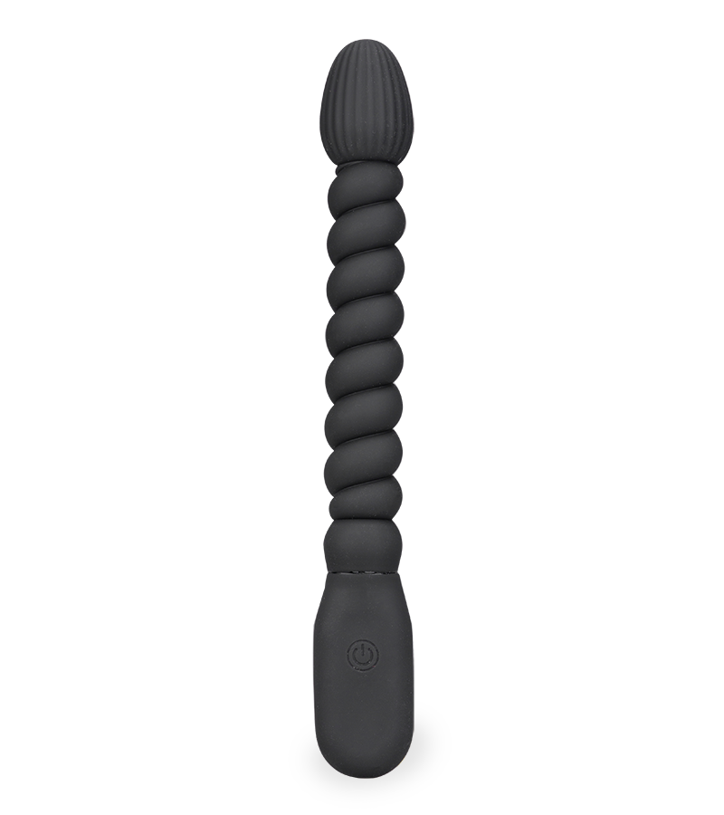 Analplug mit Vibration und Kugelschaft Adventurer