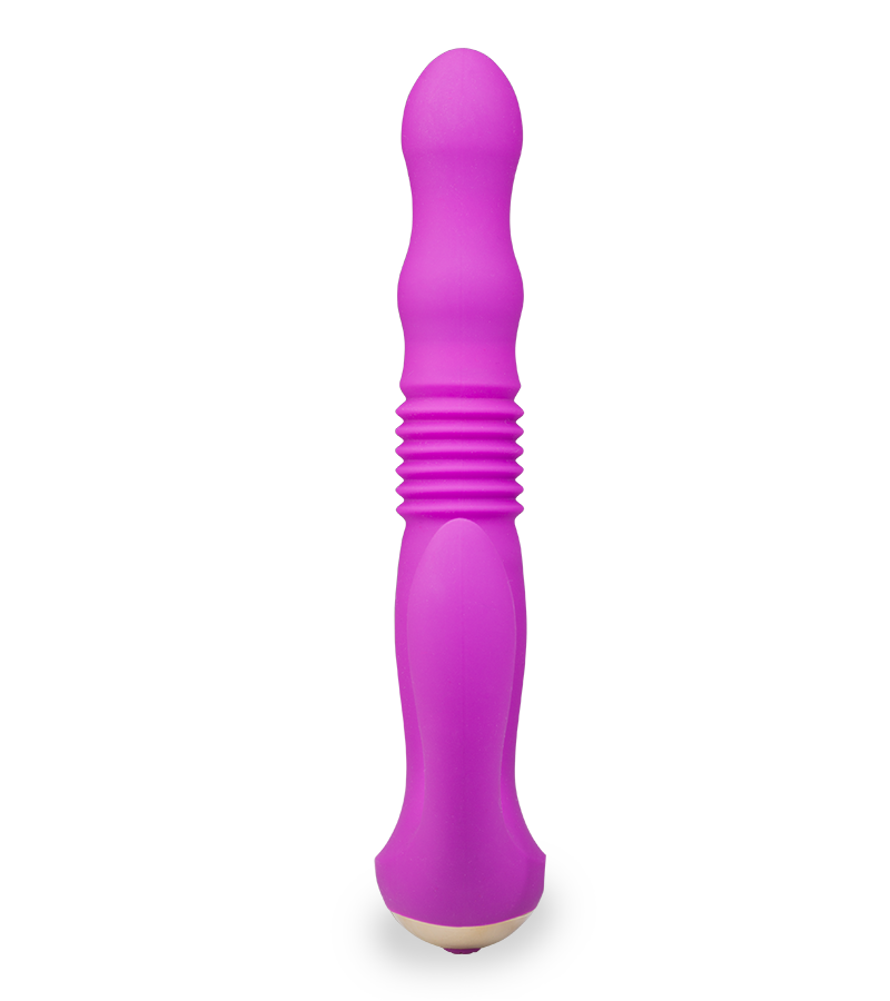 Analplug mit Vibration und Stoßfunktion Finn