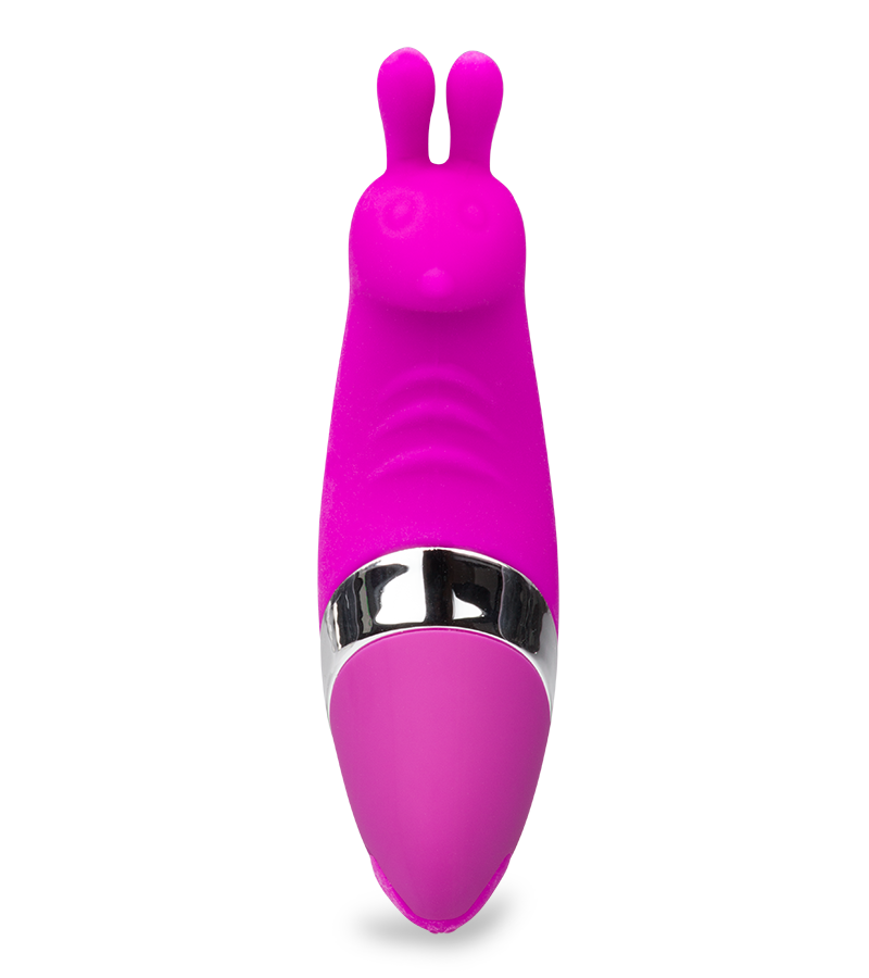 Aufladbarer Klitoris-Minivibrator Rabbit