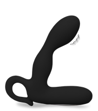 Laden Sie das Bild in den Galerie-Viewer, Aufladbarer Prostata-Vibrator in Schwarz, 30 Modi