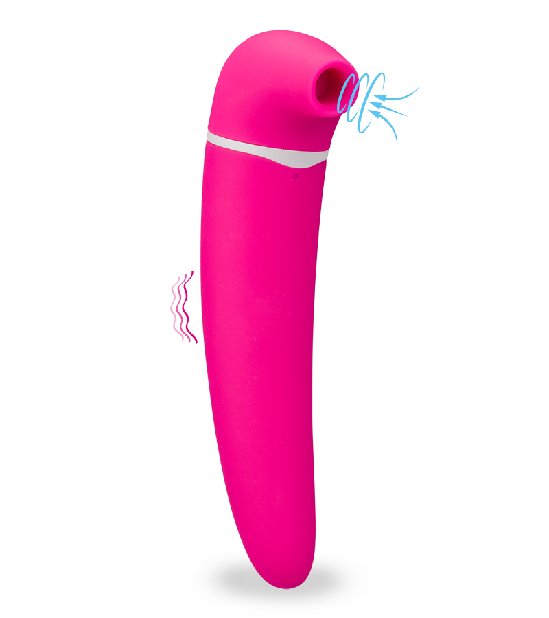 Auflegevibrator mit Sauger