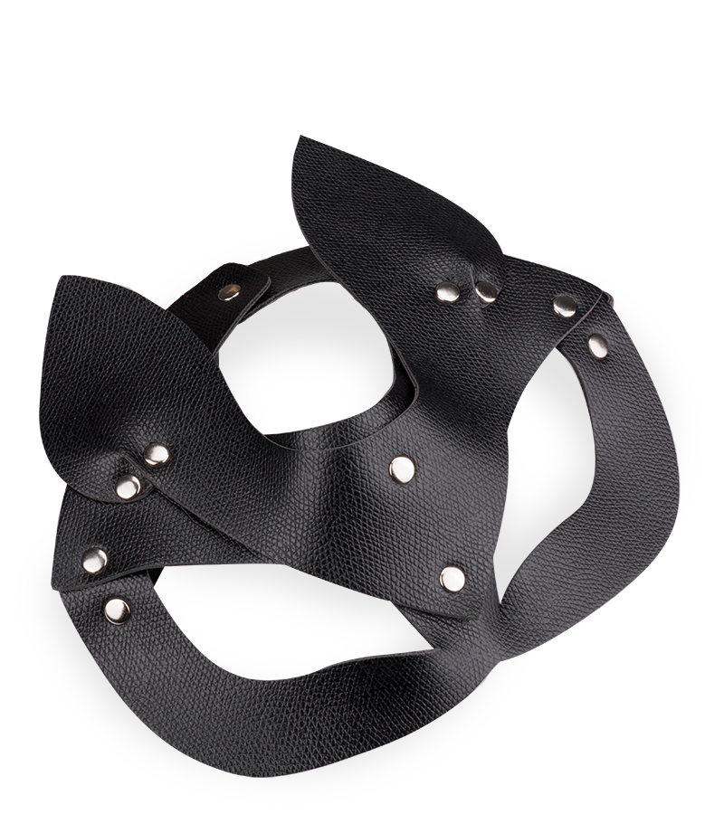 Augenmaske aus Kunstleder Wildcat