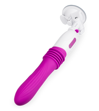 Laden Sie das Bild in den Galerie-Viewer, Automatischer Stoßdildo mit Vibration und Saugfuß