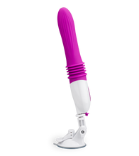 Laden Sie das Bild in den Galerie-Viewer, Automatischer Stoßdildo mit Vibration und Saugfuß