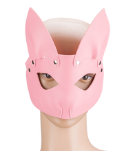 Laden Sie das Bild in den Galerie-Viewer, BDSM-Augenmaske aus Kunstleder Naughty Fox