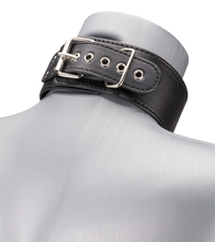 Laden Sie das Bild in den Galerie-Viewer, BDSM-Halsband mit Leine