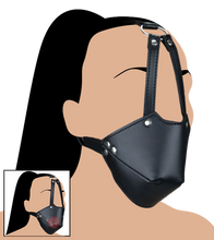 Laden Sie das Bild in den Galerie-Viewer, BDSM-Mundknebel aus Leder