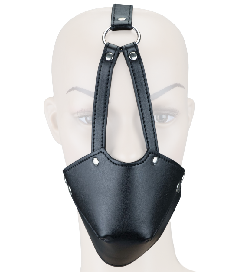 BDSM-Mundknebel aus Leder