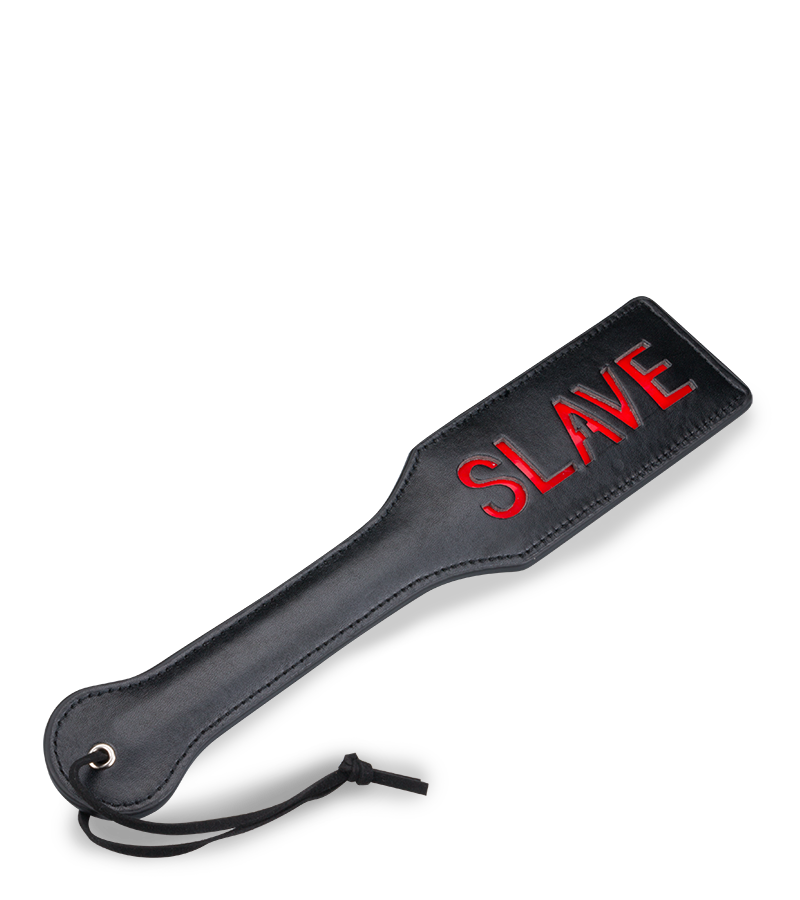 BDSM-Paddel aus Kunstleder Slave