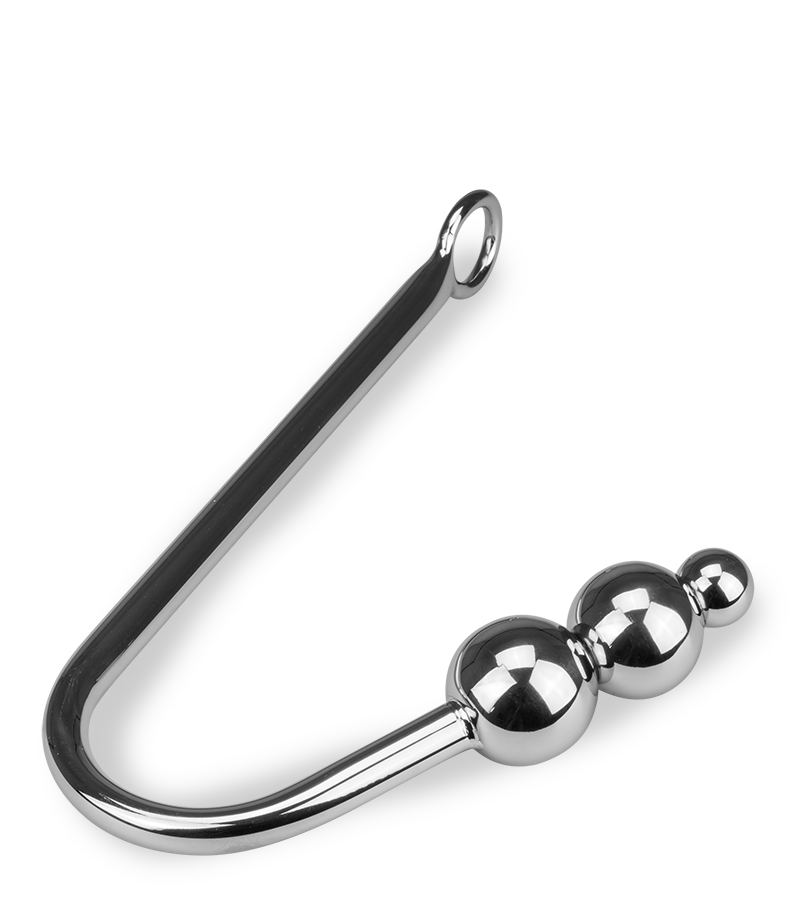 Bondagehaken mit Perlen Rattlesnake