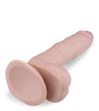 Laden Sie das Bild in den Galerie-Viewer, Dicker Dildo mit hervortretenden Adern und Saugfuß