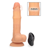 Dildo aus Silikon mit Vibrations- und Massage-Funktion Riccardo