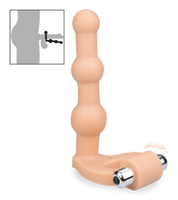 Laden Sie das Bild in den Galerie-Viewer, Dildo mit Kugelschaft und Penisring