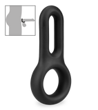 Doppel-Cockring aus medizinischem Silikon Vaster