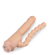 Laden Sie das Bild in den Galerie-Viewer, Doppeldildo-Aufsatz für Fickmaschine