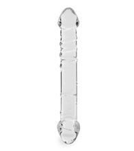 Laden Sie das Bild in den Galerie-Viewer, Doppeldildo aus Glas Mirage
