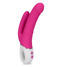 Laden Sie das Bild in den Galerie-Viewer, Doppeldildo mit Vibration Jakiro