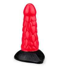 Laden Sie das Bild in den Galerie-Viewer, Dragon Dildo mit Schuppen und Saugnapf 18,5 cm