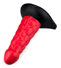Laden Sie das Bild in den Galerie-Viewer, Dragon Dildo mit Schuppen und Saugnapf 18,5 cm