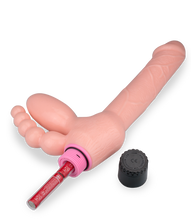 Laden Sie das Bild in den Galerie-Viewer, Dreifachdildo mit Vibration
