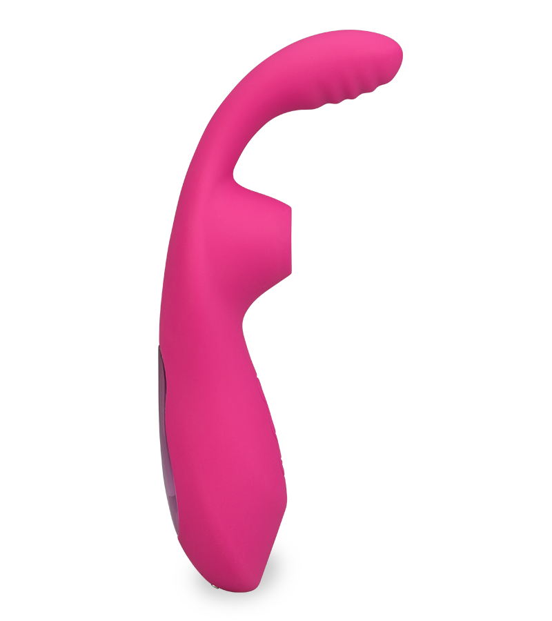 Druckwellenstimulator mit Innendildo Diva