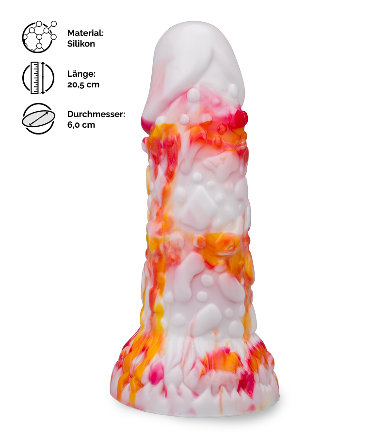 Fantasy-Dildo mit Saugfuß Dwarf