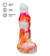 Laden Sie das Bild in den Galerie-Viewer, Fantasy-Dildo mit Saugnapf Hippokamp