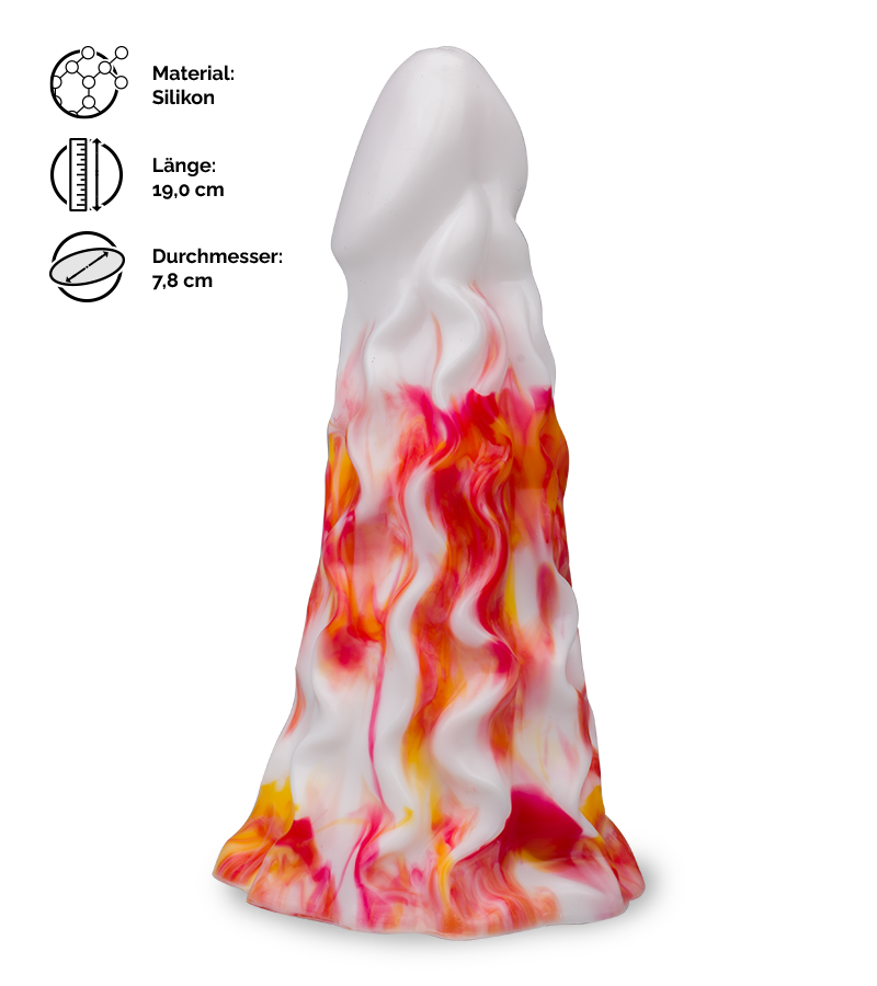 Fantasy-Dildo mit Saugnapf Thunderbird