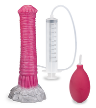 Laden Sie das Bild in den Galerie-Viewer, Fantasy-Spritzdildo mit Saugnapf Sleipnir