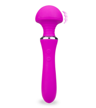 Laden Sie das Bild in den Galerie-Viewer, Fantasy-Wand-Vibrator mit breitem Massagekopf 12 Modi