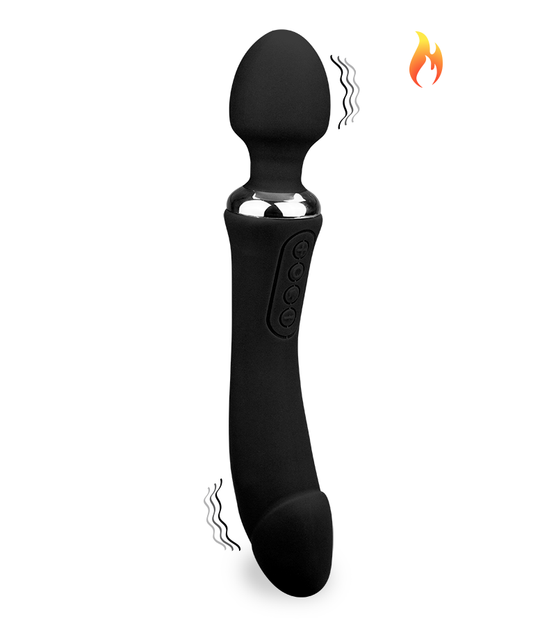 Fantasy Wand Vibrator mit Heizung Treat