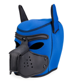 Farbige Puppy-Play-Hundemaske aus Neopren