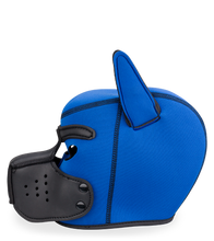 Laden Sie das Bild in den Galerie-Viewer, Farbige Puppy-Play-Hundemaske aus Neopren