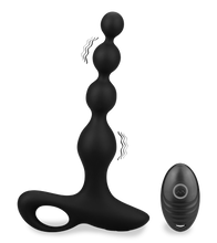 Laden Sie das Bild in den Galerie-Viewer, Ferngesteuerte Analkette mit Vibration Whisper