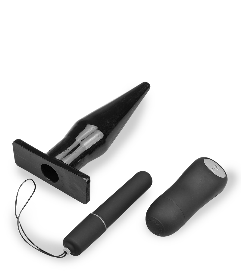 Ferngesteuerter Analvibrator, konische Form