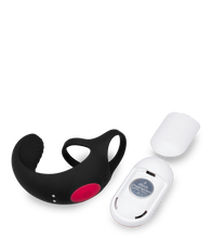 Laden Sie das Bild in den Galerie-Viewer, Ferngesteuerter Hoden-Massager mit Doppel-Cockring Shape