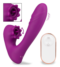 Laden Sie das Bild in den Galerie-Viewer, Ferngesteuerter Pulsator und Vibrator Lila