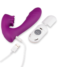 Laden Sie das Bild in den Galerie-Viewer, Ferngesteuerter Pulsator und Vibrator Lila