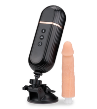 Laden Sie das Bild in den Galerie-Viewer, Ferngesteuerter Stoßdildo mit Vibration und Saugnapf Owen