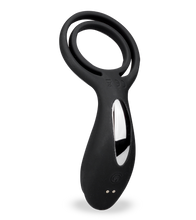 Laden Sie das Bild in den Galerie-Viewer, Ferngesteuerter Vibrator mit Penis- und Hodenring für Paare
