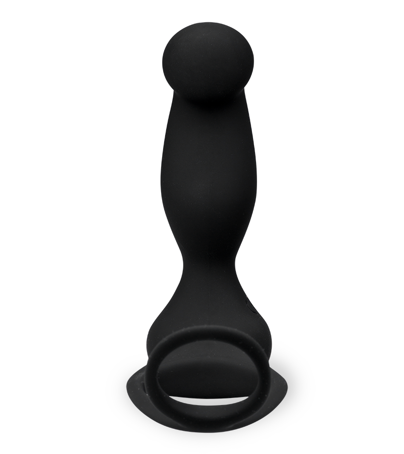 Ferngesteuertes Prostata-Sextoy mit Penis- und Hodenring