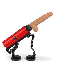 Laden Sie das Bild in den Galerie-Viewer, Fickmaschine mit Heizdildo und Dildovibrator