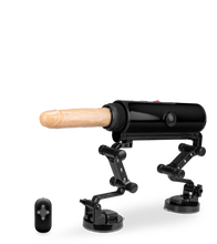 Laden Sie das Bild in den Galerie-Viewer, Fickmaschine mit Heizdildo und Dildovibrator