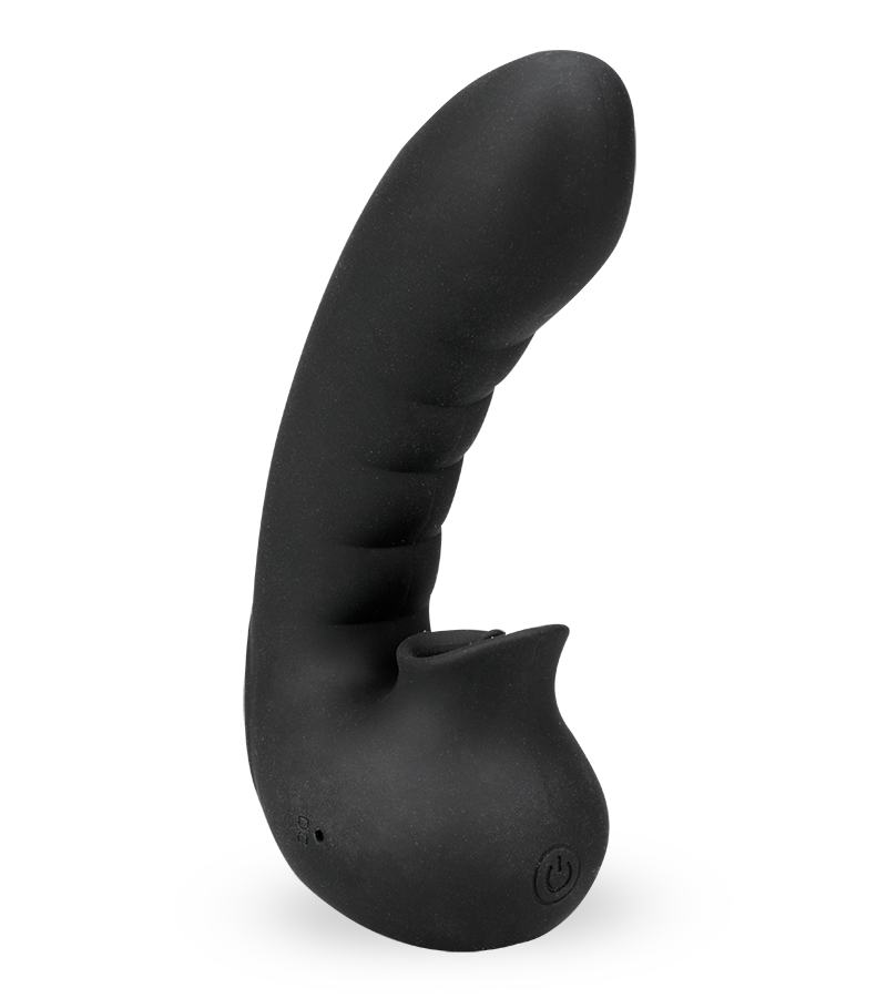 Fingervibrator mit Cunnilingus-Zunge