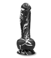 Laden Sie das Bild in den Galerie-Viewer, Gebogener Silikon-Dildo mit Saugnapf