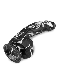 Laden Sie das Bild in den Galerie-Viewer, Gebogener Silikon-Dildo mit Saugnapf