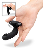 Genoppter Fingervibrator für G-Punkt und Prostata