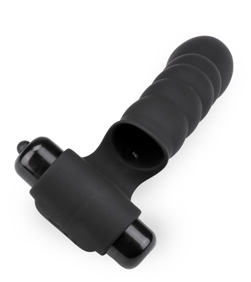 Genoppter Fingervibrator für G-Punkt und Prostata