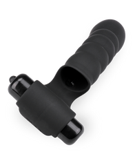 Laden Sie das Bild in den Galerie-Viewer, Genoppter Fingervibrator für G-Punkt und Prostata