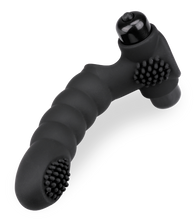 Laden Sie das Bild in den Galerie-Viewer, Genoppter Fingervibrator für G-Punkt und Prostata